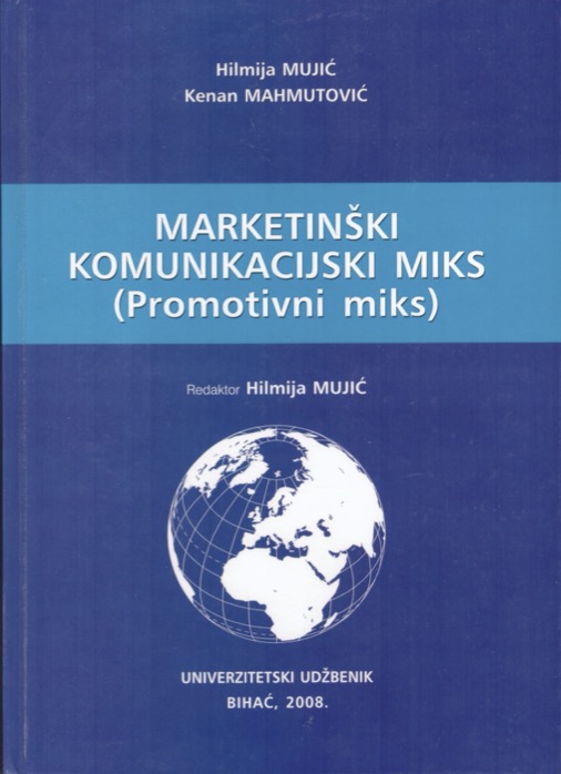 Korice knjige Marketing komunikacijski miks (promotivni miks)